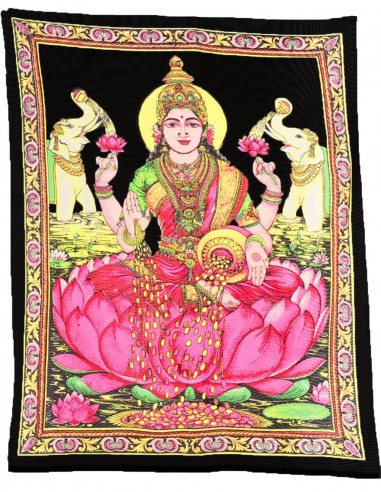 tapiz-hinduismo-lakshmi-dios-india