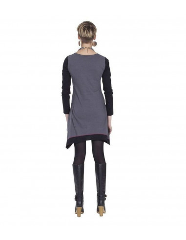 dress-asymmetrical-winter-grey-hippie-chic dress-asymmetrical-winter-grey-hippie-chic