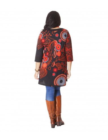 vestido_estampado_tallasgrades_naranja_back vestido_estampado_tallasgrades_naranja_back