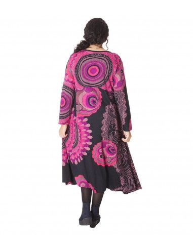 vestido-largo-tallas-grandes-rosa-invierno-atras vestido-largo-tallas-grandes-rosa-invierno-atras