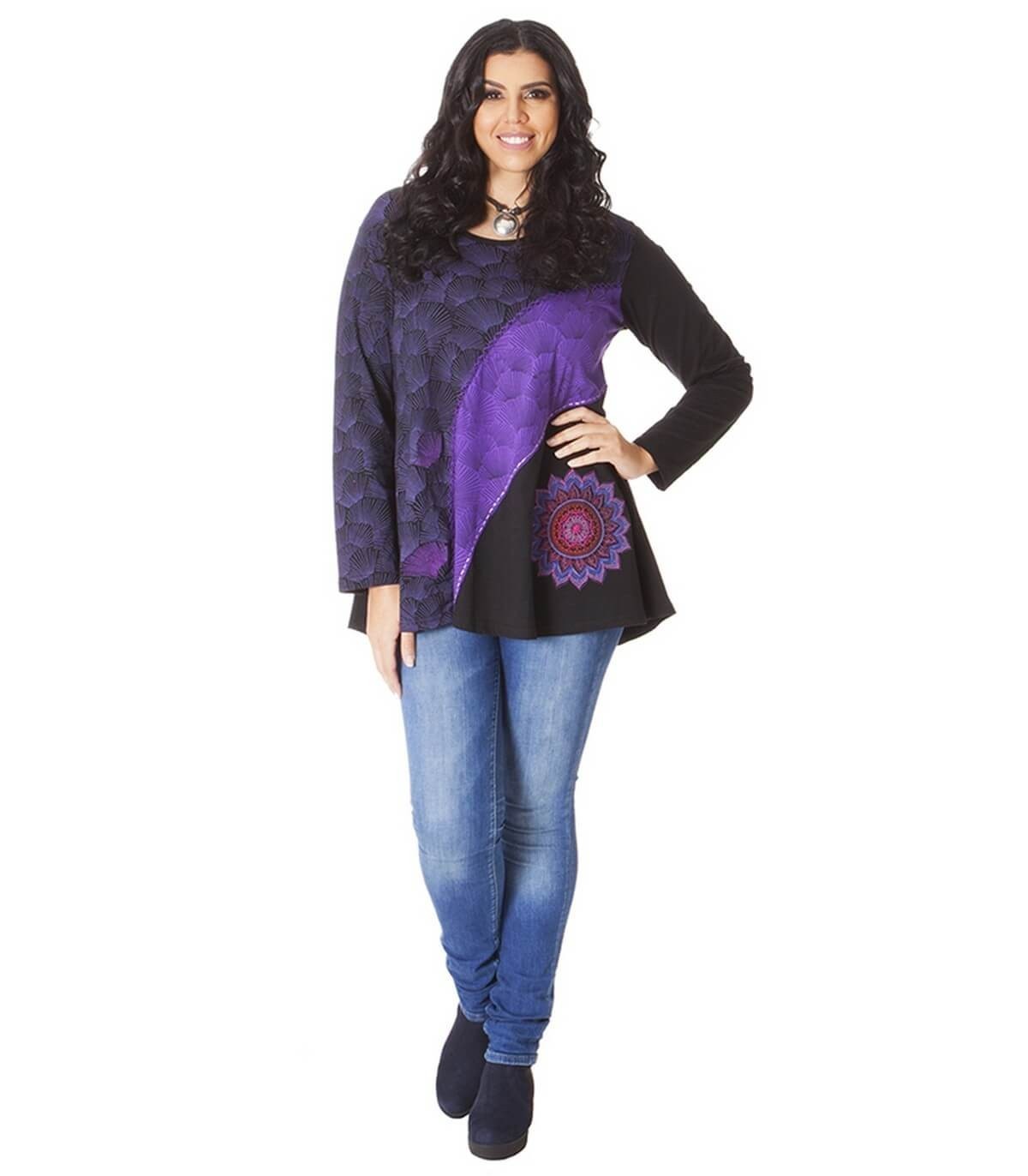 camiseta_tallas_grandes_invierno_violeta camiseta_tallas_grandes_invierno_violeta