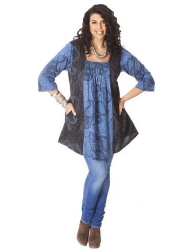 camisola_fruncida_tallas_grandes_azul camisola_fruncida_tallas_grandes_azul