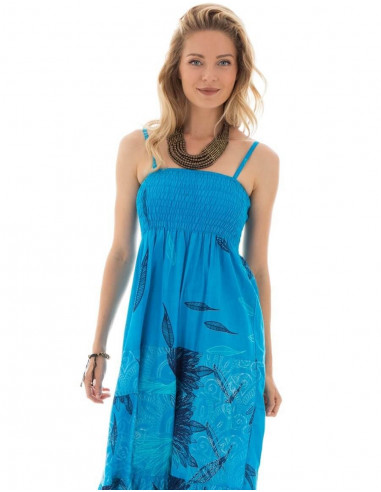 vestido-largo-celeste-goma-tirantes vestido-largo-celeste-goma-tirantes