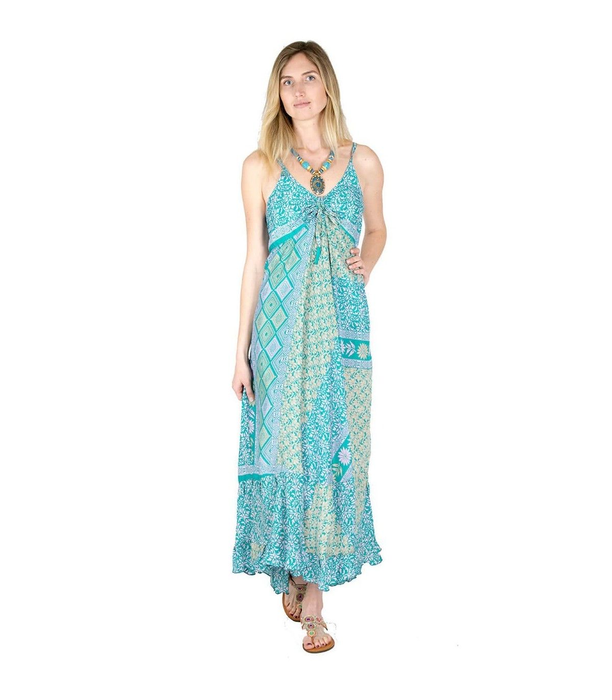 vestido-frunce-volados-celeste vestido-frunce-volados-celeste